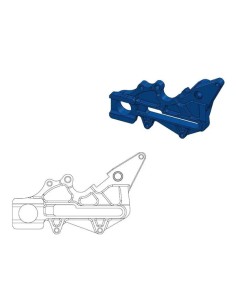 Versatzhalterung für OEM-Bremssattel