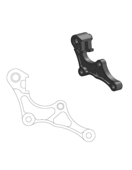 MOTO-MASTER Montagematerial & Zubehör für HONDA CRF 250 R ab 2019