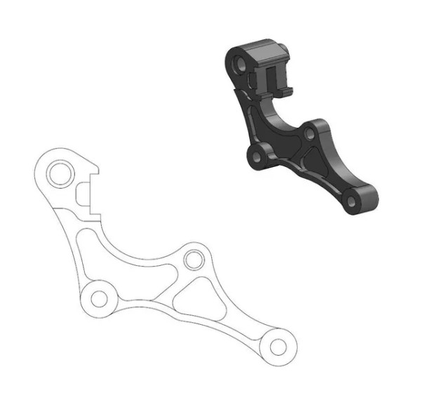 MOTO-MASTER Montagematerial & Zubehör für HONDA CRF 250 R ab 2019