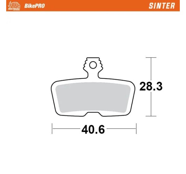 MOTO-MASTER Bremsbeläge - BRAKE PAD SINTER