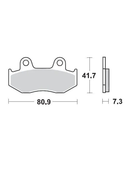 MOTO-MASTER Bremsbeläge & Bremsbacken für HONDA XL 250 R 1984-1988
