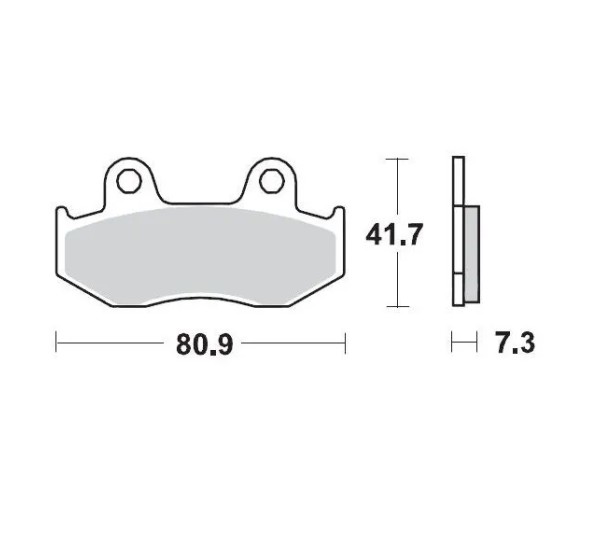 MOTO-MASTER Bremsbeläge & Bremsbacken für HONDA XL 250 R 1984-1988