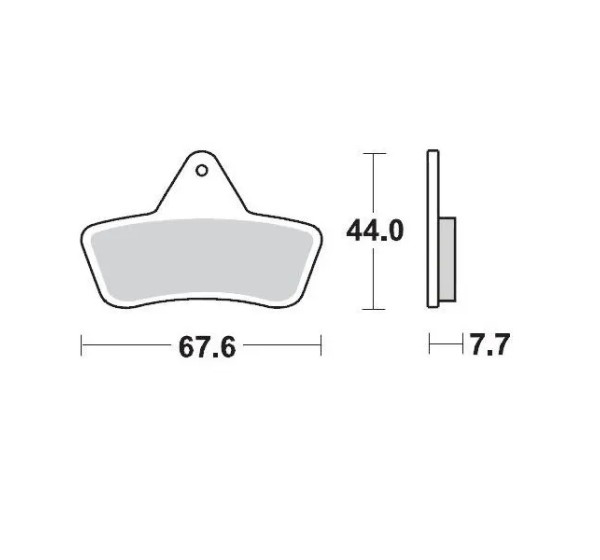 MOTO-MASTER Bremsbeläge & Bremsbacken für ARCTIC CAT (TEXTRON) 400 4X4 1998-2006