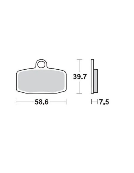 MOTO-MASTER Bremsbeläge & Bremsbacken für KTM SX 85 17/14 2012-2021
