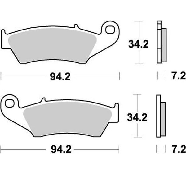 MOTO-MASTER Bremsbeläge & Bremsbacken für SUZUKI DR-Z 400 S 2000-2024