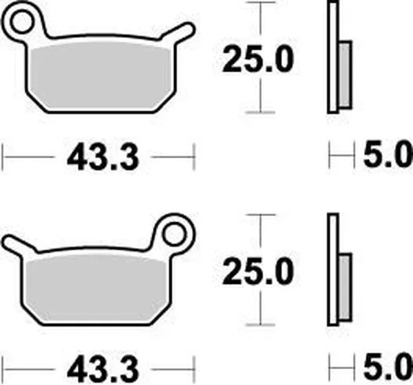 MOTO-MASTER Bremsbeläge & Bremsbacken für KTM SX 50 2006-2022