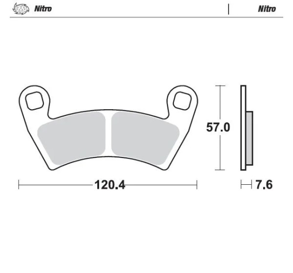 MOTO-MASTER Bremsbeläge & Bremsbacken für POLARIS RANGER XP 1000 CREW-6 4X4 2019-2024