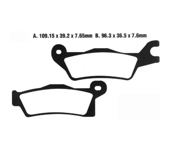 MOTO-MASTER Bremsbeläge & Bremsbacken für CAN AM (BRP) OUTLANDER 1000 EFI 4X4 2012-2022