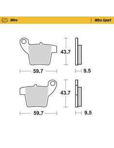 Nitro Sport Bremsbeläge