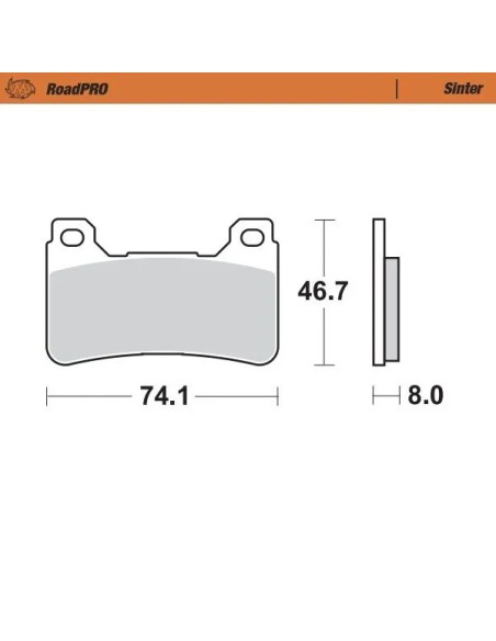 MOTO-MASTER Bremsbeläge & Bremsbacken für HONDA CBR 600 RR 2005-2021