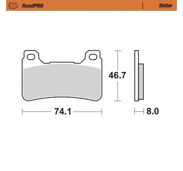 MOTO-MASTER Bremsbeläge & Bremsbacken für HONDA CBR 600 RR 2005-2021