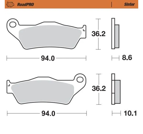 MOTO-MASTER Bremsbeläge & Bremsbacken für BMW R 1200 GS 2004-2012