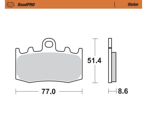 MOTO-MASTER Bremsbeläge & Bremsbacken für BMW R 1200 GS 2004-2012