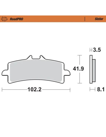 MOTO-MASTER Bremsbeläge & Bremsbacken für SUZUKI GSX-R 750 ab 2011