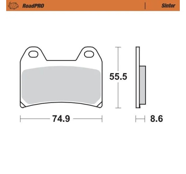 MOTO-MASTER Bremsbeläge & Bremsbacken für YAMAHA XT 660 X 2004-2016