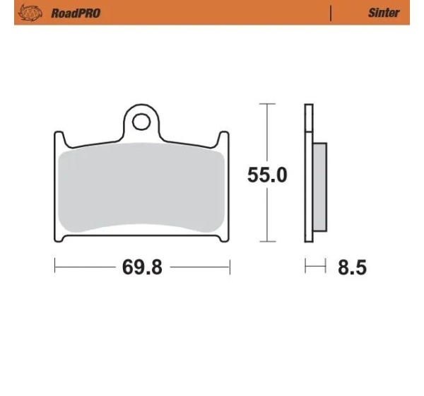MOTO-MASTER Bremsbeläge & Bremsbacken für YAMAHA TZ 250 1990-2008