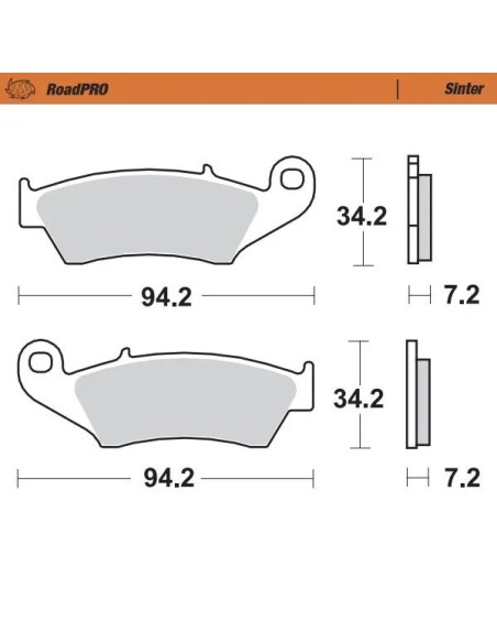 MOTO-MASTER Bremsbeläge & Bremsbacken für SUZUKI DR 650 SE 1996-2017
