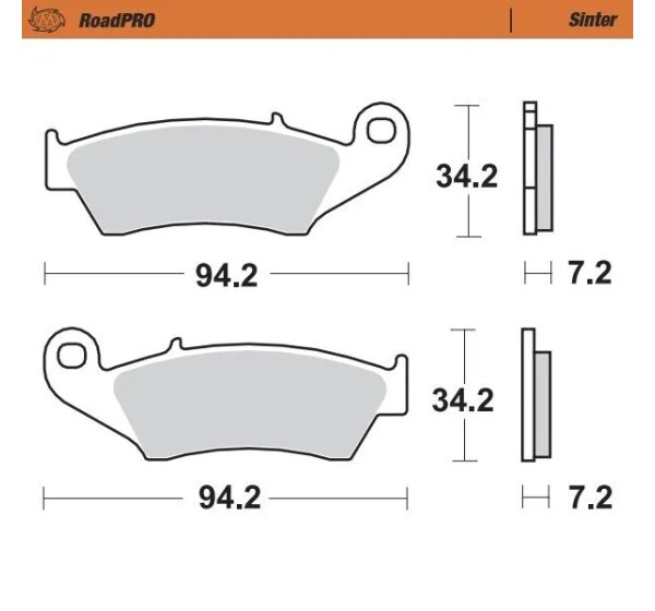 MOTO-MASTER Bremsbeläge & Bremsbacken für SUZUKI DR 650 SE 1996-2017