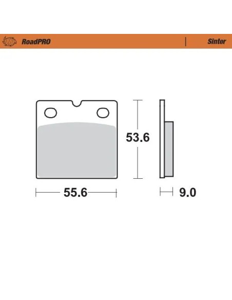 MOTO-MASTER Bremsbeläge & Bremsbacken für DUCATI SS 750 1974-1994