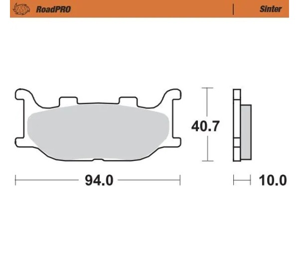 MOTO-MASTER Bremsbeläge & Bremsbacken für YAMAHA TDR 125 1993-2002