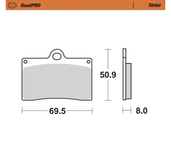 MOTO-MASTER Bremsbeläge & Bremsbacken für DUCATI SS 900 1990-1997