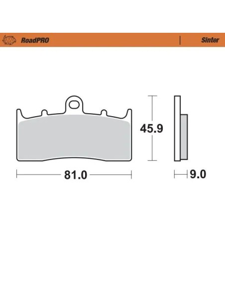 MOTO-MASTER Bremsbeläge & Bremsbacken für BMW K 1600 GTL ABS 2011-2024