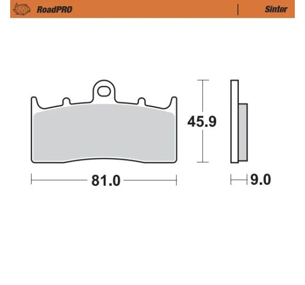 MOTO-MASTER Bremsbeläge & Bremsbacken für BMW K 1600 GTL ABS 2011-2024