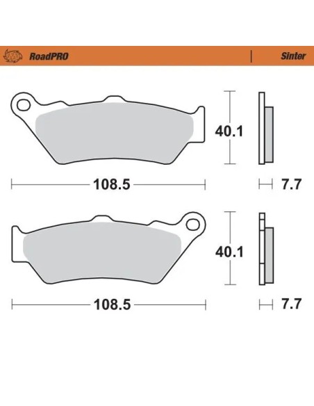 MOTO-MASTER Bremsbeläge & Bremsbacken für BMW K 1600 GTL ABS 2011-2024