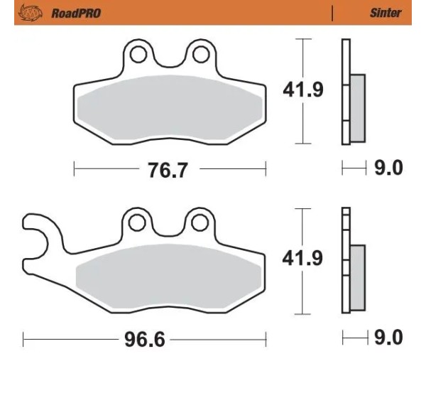 MOTO-MASTER Bremsbeläge & Bremsbacken für VESPA GTS 300 I.E. ABS 2014-2020