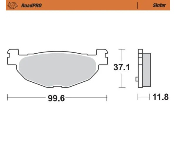 MOTO-MASTER Bremsbeläge & Bremsbacken für YAMAHA YP 400 2005-2013