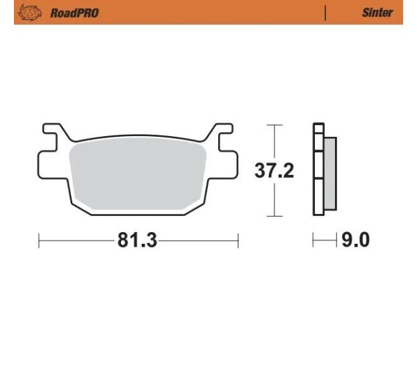 MOTO-MASTER Bremsbeläge & Bremsbacken für HONDA SH 300 I 2007-2016
