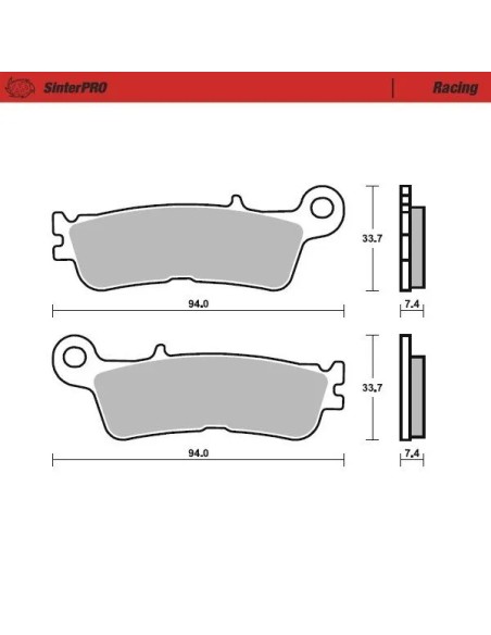 MOTO-MASTER Bremsbeläge & Bremsbacken für YAMAHA YZ 450 F 2020-2025