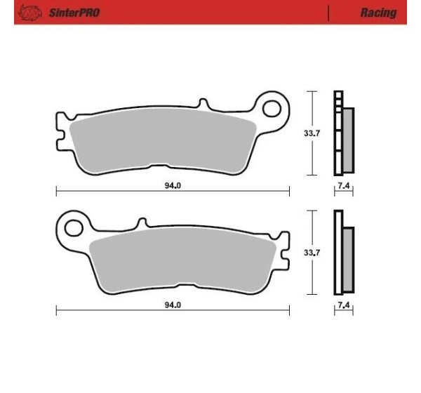 MOTO-MASTER Bremsbeläge & Bremsbacken für YAMAHA YZ 450 F 2020-2025