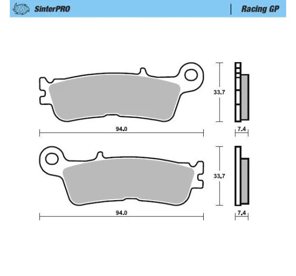 MOTO-MASTER Bremsbeläge & Bremsbacken für YAMAHA YZ 450 F 2020-2025