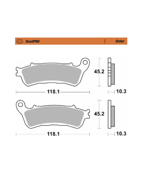 MOTO-MASTER Bremsbeläge & Bremsbacken für HONDA GL 1800 ABS 2014-2024