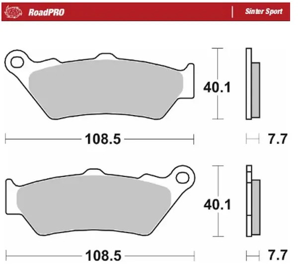 MOTO-MASTER Bremsbeläge für BMW F 800 GS ABS 2008-2025
