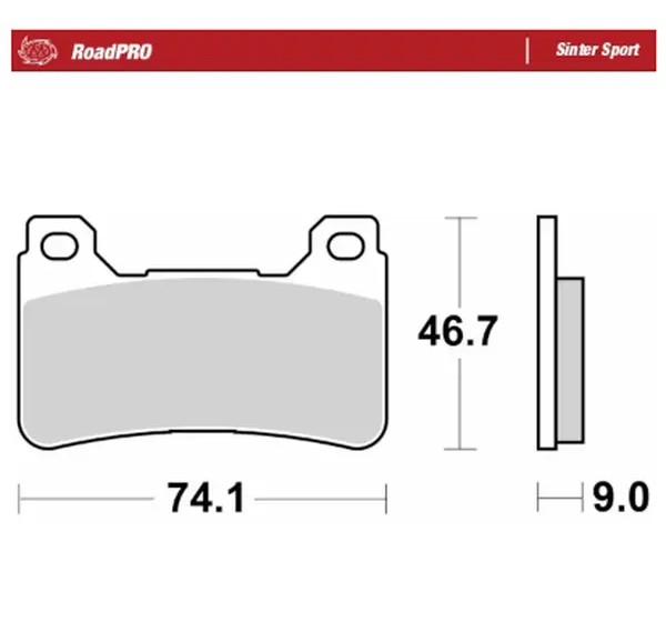 MOTO-MASTER Bremsbeläge für HONDA CBR 1000 RR 2004-2015