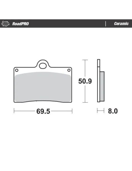 MOTO-MASTER Bremsbeläge & Bremsbacken für BETA M4 350 2006-2016
