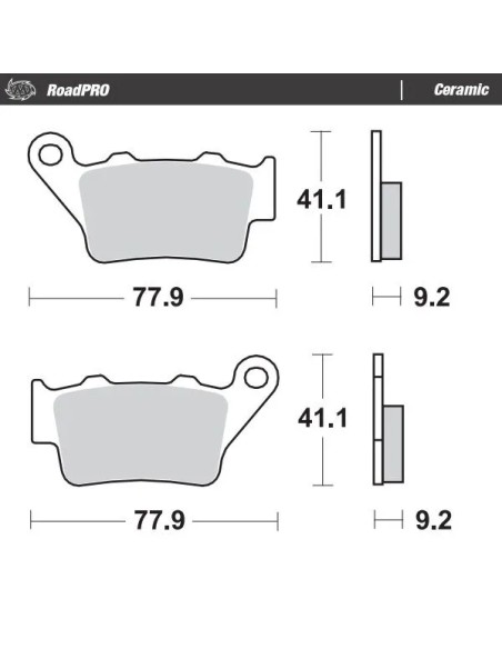 MOTO-MASTER Bremsbeläge & Bremsbacken für BMW S 1000 RR ABS 2010-2024
