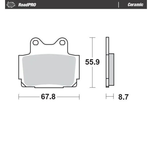 MOTO-MASTER Bremsbeläge & Bremsbacken für YAMAHA SRX 600 1986-1999