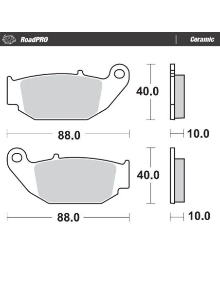 MOTO-MASTER Bremsbeläge & Bremsbacken für HONDA MSX 125 ABS ab 2017