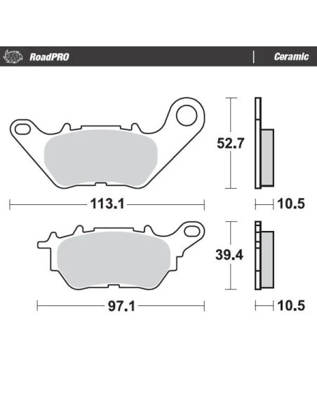 MOTO-MASTER Bremsbeläge & Bremsbacken für YAMAHA YZF-R25 2015-2024