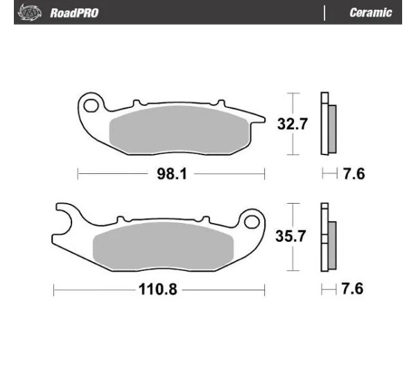 MOTO-MASTER Bremsbeläge & Bremsbacken für AJP PR5 250 2010-2015