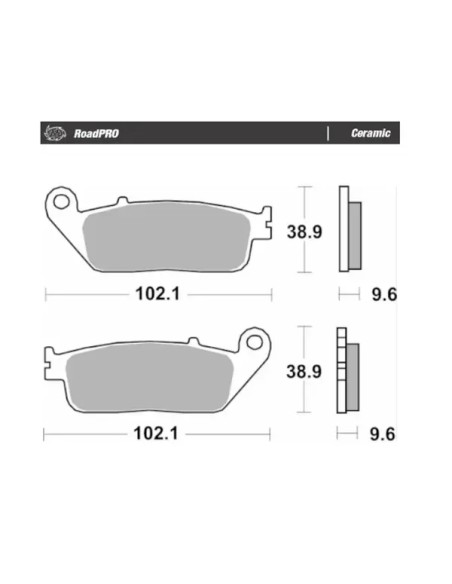 MOTO-MASTER Bremsbeläge & Bremsbacken für INDIAN CHIEFTAIN 111 ABS 2014-2025