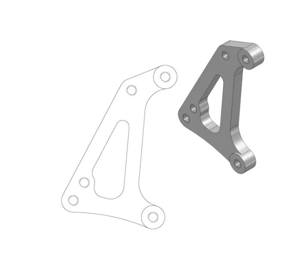 MOTO-MASTER Bremssattel - Detailansicht