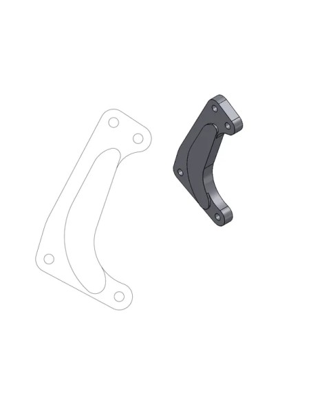 MOTO-MASTER Bremssattel für YAMAHA WR 250 F 2001-2021