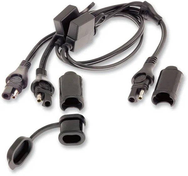 TECMATE Kabel & Schalter - CHARGER Y-SPLIT FUSED O5