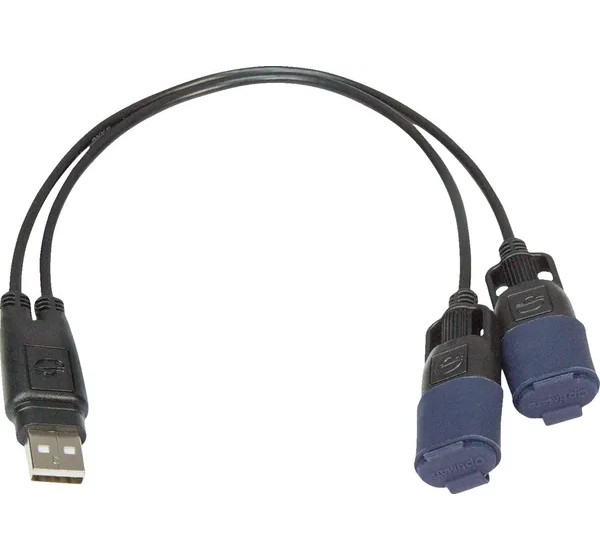 TECMATE Power-Adapter - USB Y-SPLITTER 2 OUT