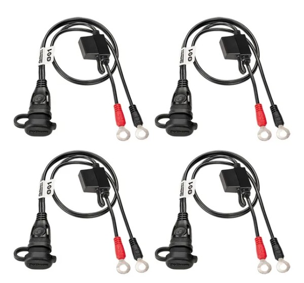 TECMATE Ladegeräte - CORD O1 4PACK 1/4 RNG