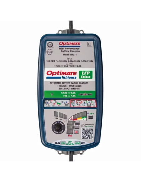 TECMATE Ladegeräte - OPT LITHIUM 4S 9A/5S 7A